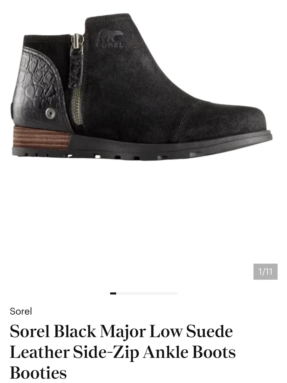 SOREL, Major Low booties!!